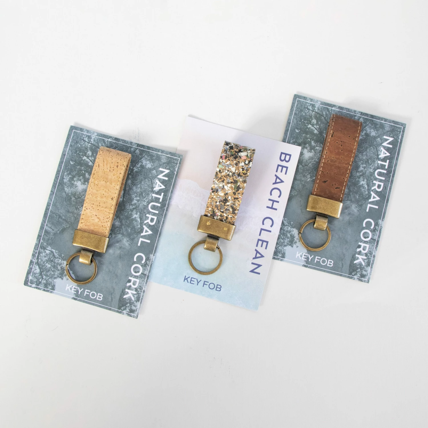 LIGA Cork Key Fob Natural 4 LIGA Cork Key Fob Natural