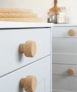 LIGA Cork Knobs Round Medium
