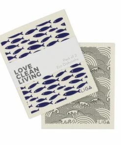 LIGA Pack Of 2 Dishcloths