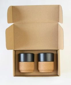 LIGA Tea Mug Gift Set | Matt Black