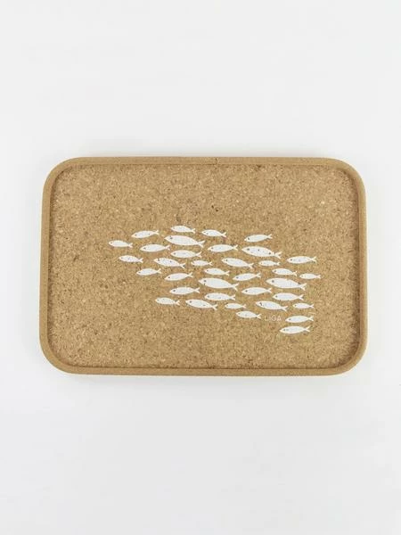 LIGA Cork Drinks Tray - Fish 4 LIGA Cork Drinks Tray - Fish