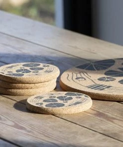 LIGA Cork Coasters Set Of 4