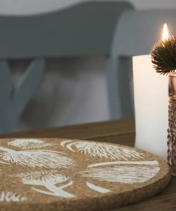 LIGA Cork Placemat Thistles