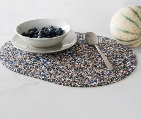 LIGA Beach Clean Oval Placemats - Set Of 4 3 LIGA Beach Clean Oval Placemats - Set Of 4