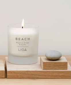 LIGA Beach Candle Bergamot Orange Vanilla