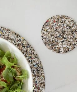 LIGA Eco Beach Clean Coasters Round Set Of 4