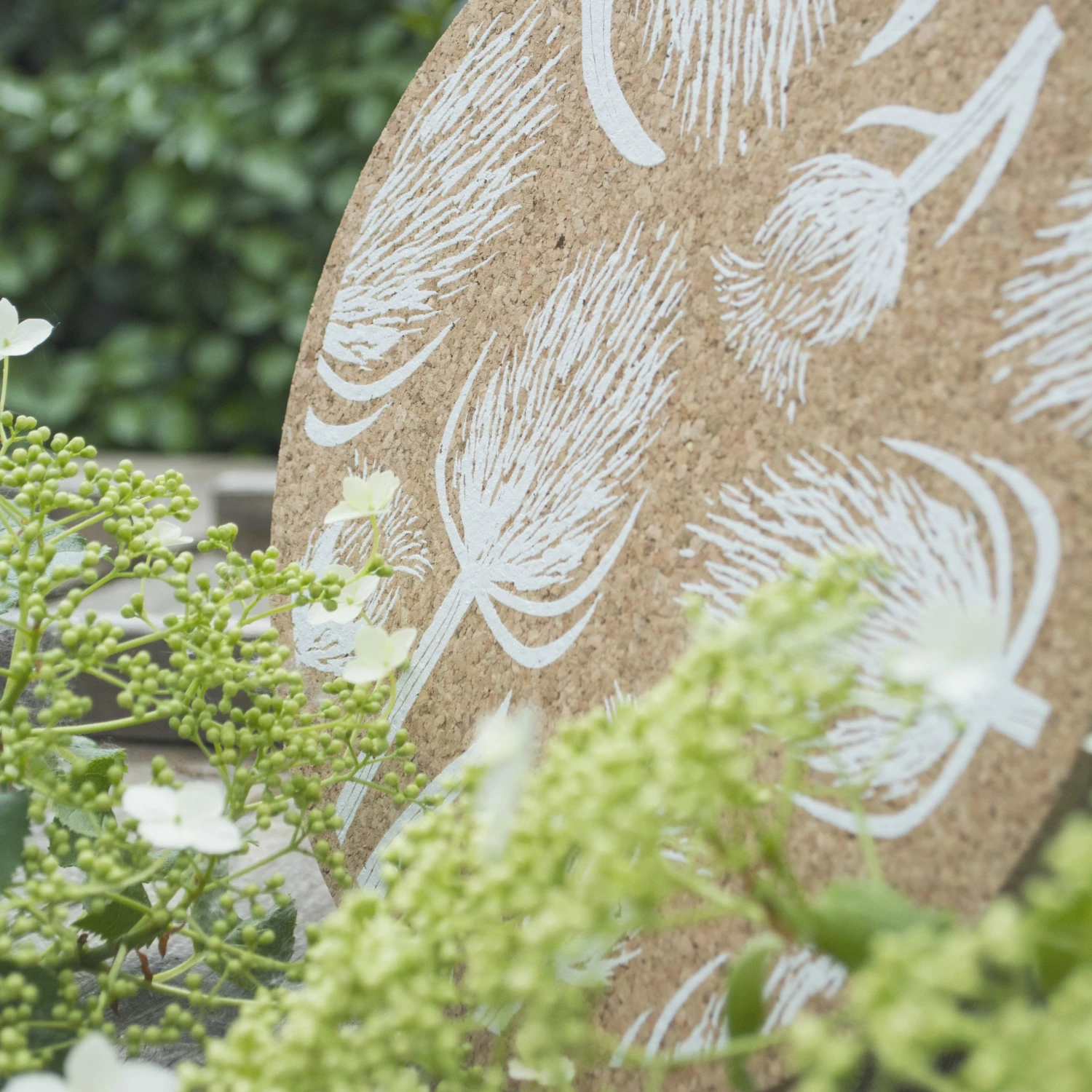 LIGA Cork Placemats Thistles Set 5 LIGA Cork Placemats Thistles Set