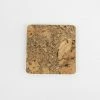 LIGA Naturally Smoked Rectangle Cork Coasters Placemats Sets