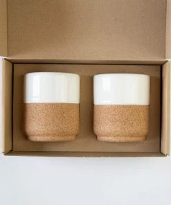 LIGA Tea Mug Gift Set | Cream