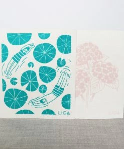 LIGA Organic Tea Towel Wild Swimmers