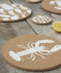 LIGA Cork Placemat Lobster