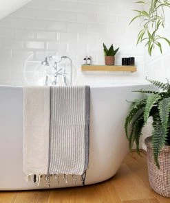 LIGA Peshtemal Mete Black Salt