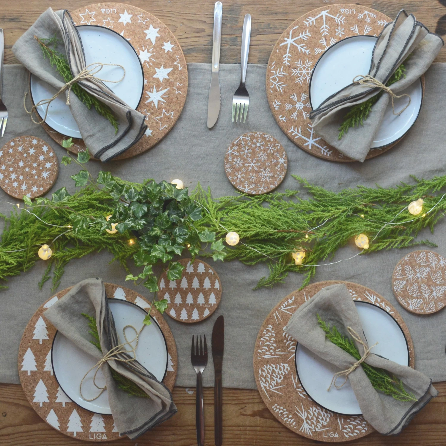 LIGA Cork Placemat Stars 5 LIGA Cork Placemat Stars