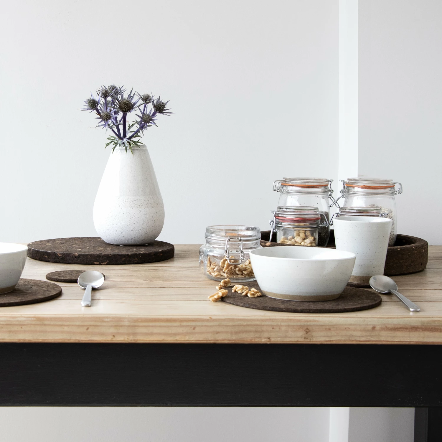 LIGA Cork Trivet Smoked 6 LIGA Cork Trivet Smoked