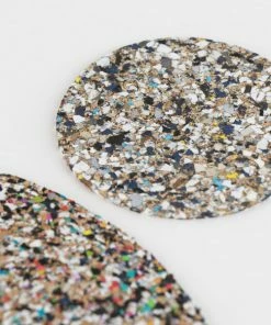 LIGA Beach Clean Cork Coasters Set Of 4