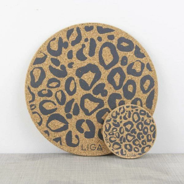 LIGA Leopard Cork Placemat 3 LIGA Leopard Cork Placemat