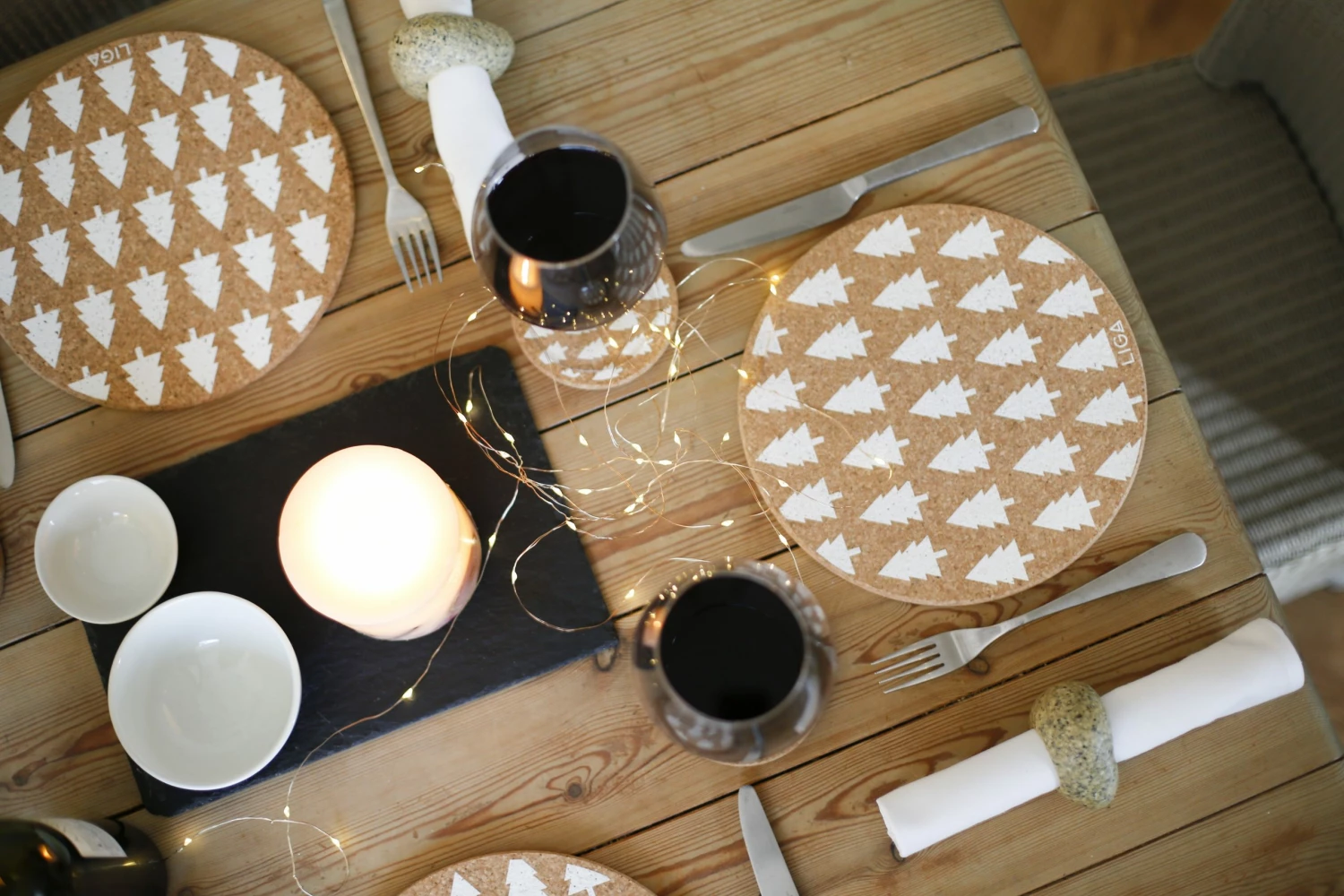 LIGA Tree Placemat S 6 Gift Set 3 LIGA Tree Placemat S 6 Gift Set