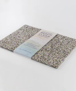 LIGA Set Of 4 Beach Clean Rectangular Placemats