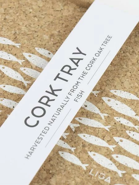 LIGA Cork Drinks Tray - Fish 6 LIGA Cork Drinks Tray - Fish