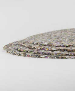 LIGA Set Of 4 Beach Clean Round Placemats