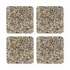 LIGA Set Of Four Beach Clean Square Cork Coasters 2 LIGA Set Of Four Beach Clean Square Cork Coasters