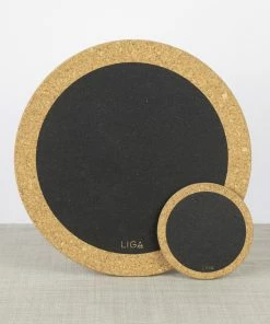 LIGA Cork Coaster Black Hole Set