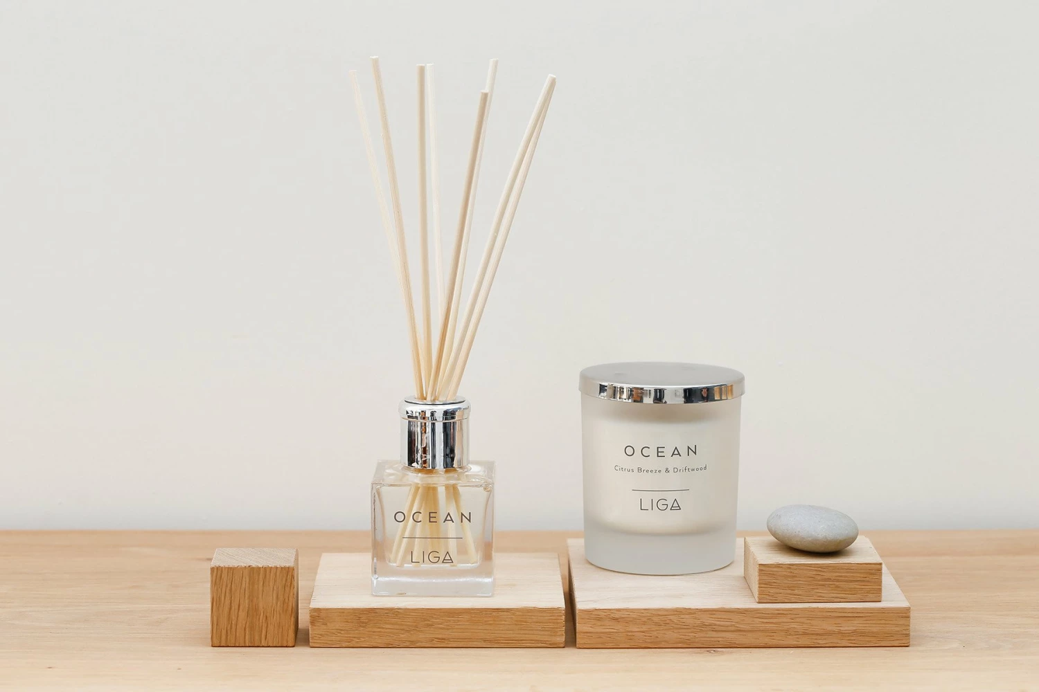 LIGA Ocean Candle Citrus Breeze Driftwood 4 LIGA Ocean Candle Citrus Breeze Driftwood