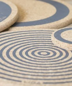 LIGA Cork Placemat Orbit Grey 10 LIGA Cork Placemat Orbit Grey