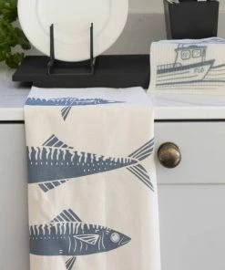 LIGA Mackerel Tea Towel