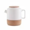 LIGA Earthware Teapor Cream 1 LIGA Earthware Teapor Cream