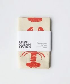 LIGA Organic Lobster Tea Towel