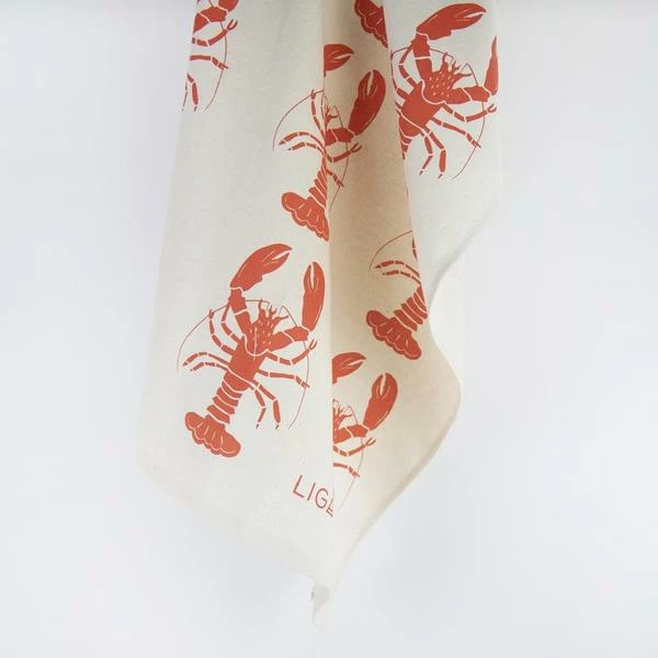 LIGA Lobster Tea Towel 4 LIGA Lobster Tea Towel