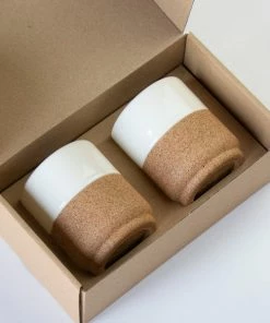 LIGA Tea Mug Gift Set | Cream