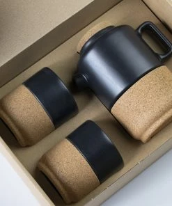 LIGA Teapot + 2 Gift Set - Matt Black 13 LIGA Teapot + 2 Gift Set - Matt Black