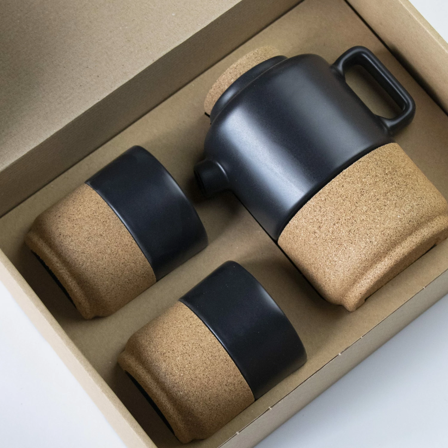 LIGA Teapot + 2 Gift Set - Matt Black 8 LIGA Teapot + 2 Gift Set - Matt Black