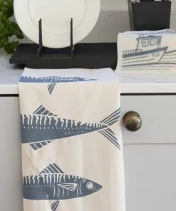 LIGA Mackerel Tea Towel I Spring Lake