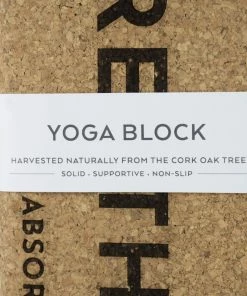 LIGA Cork Yoga Block Breathe