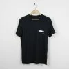 LIGA Organic Adult T Shirt Mackerel Black