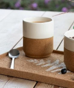 LIGA Cork Drinks Tray | Fern