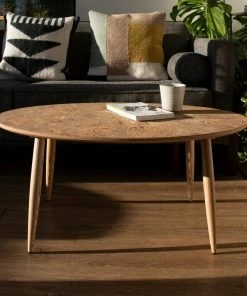 LIGA Pebble Coffee Table I Ice Grey