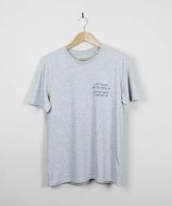 LIGA Organic Adult T Shirt Fowey Grey