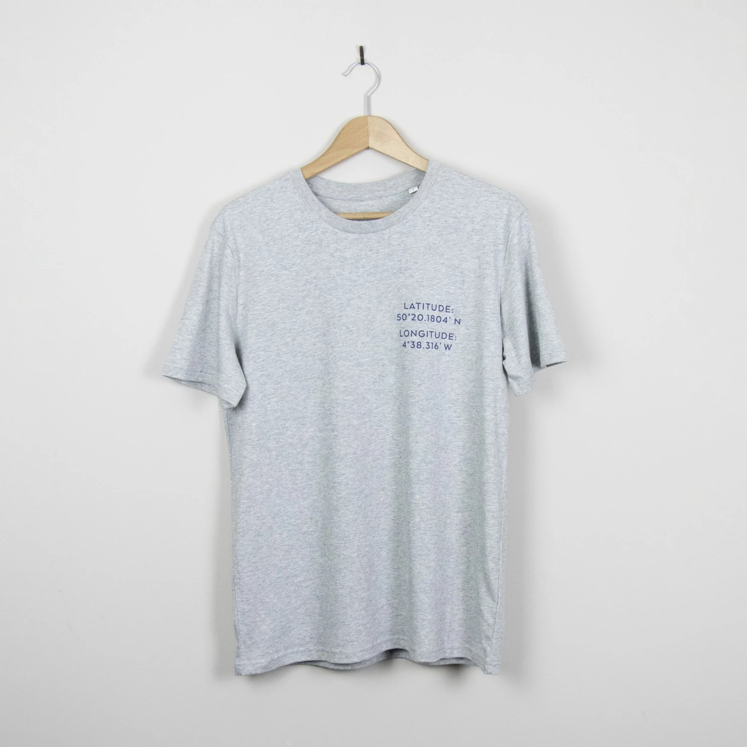 LIGA Organic Adult T Shirt Fowey Grey 3 LIGA Organic Adult T Shirt Fowey Grey