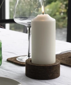 LIGA Smoked Candle Holder