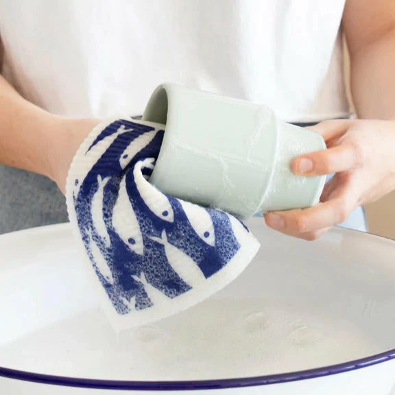 LIGA Eco Dishcloth Fish In The Sea And Crab 3 LIGA Eco Dishcloth Fish In The Sea And Crab