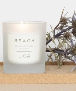 LIGA Beach Candle Bergamot Orange Vanilla
