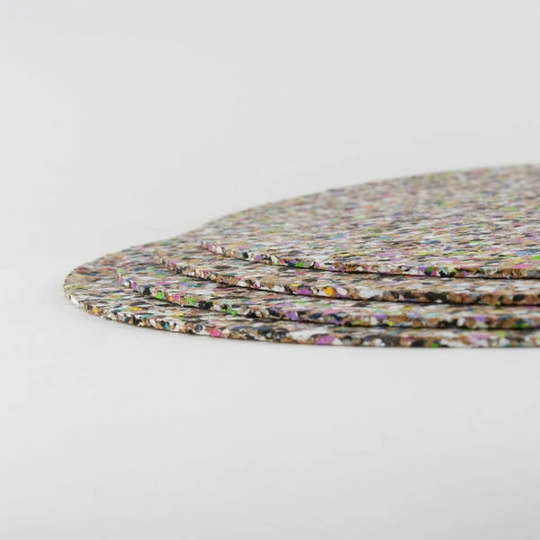 LIGA Beach Clean Round Cork Placemats Set Of 4 4 LIGA Beach Clean Round Cork Placemats Set Of 4