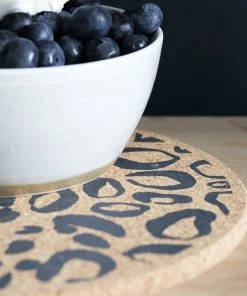 LIGA Cork Placemat Leopard Print