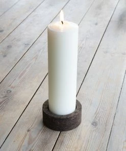 LIGA Smoked Cork Candle Holder