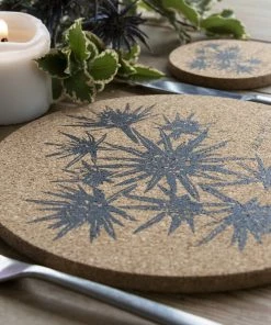 LIGA Cork Placemat Sea Holly 10 LIGA Cork Placemat Sea Holly
