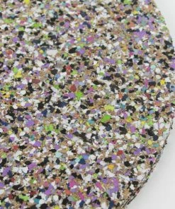 LIGA Set Of 4 Beach Clean Round Placemats